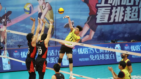 十戰全勝！我們是冠軍！ 北汽男排勇奪2020-2021賽季中國男排超級聯賽冠軍