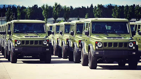 “越野世家，勇士出征” 北京汽車勇士改進(jìn)型首次交裝中國(guó)人民武裝警察部隊(duì)